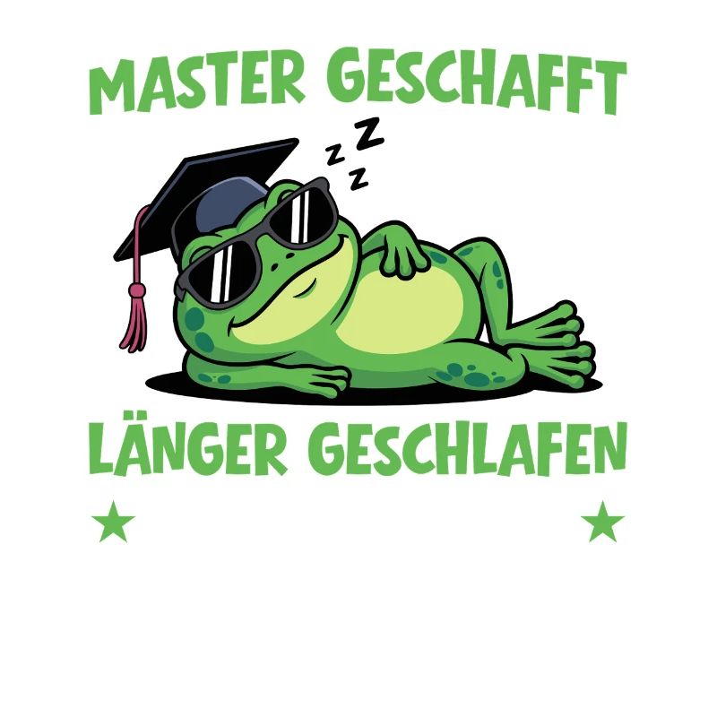 Master's degree achieved - Slept longer than learned