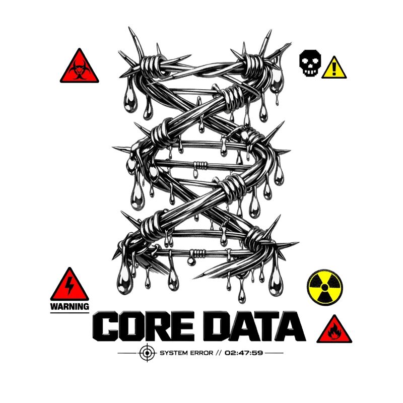 Core Data: Barbed Wire DNA Helix and Industrial Cy