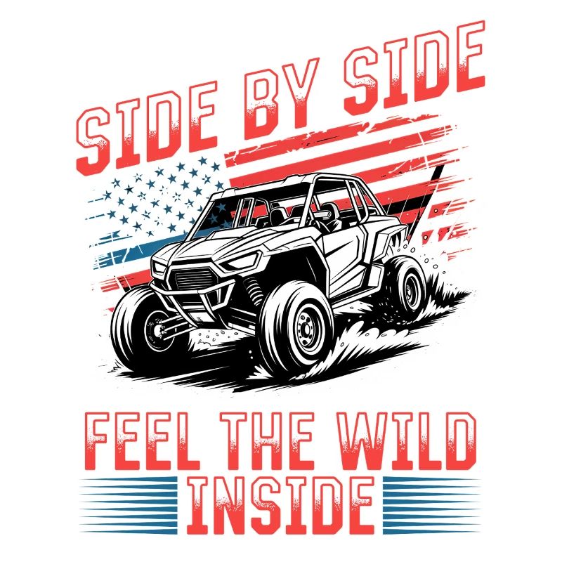 UTV Tout-Terrain Boy Men 4 Wheels Side by Side