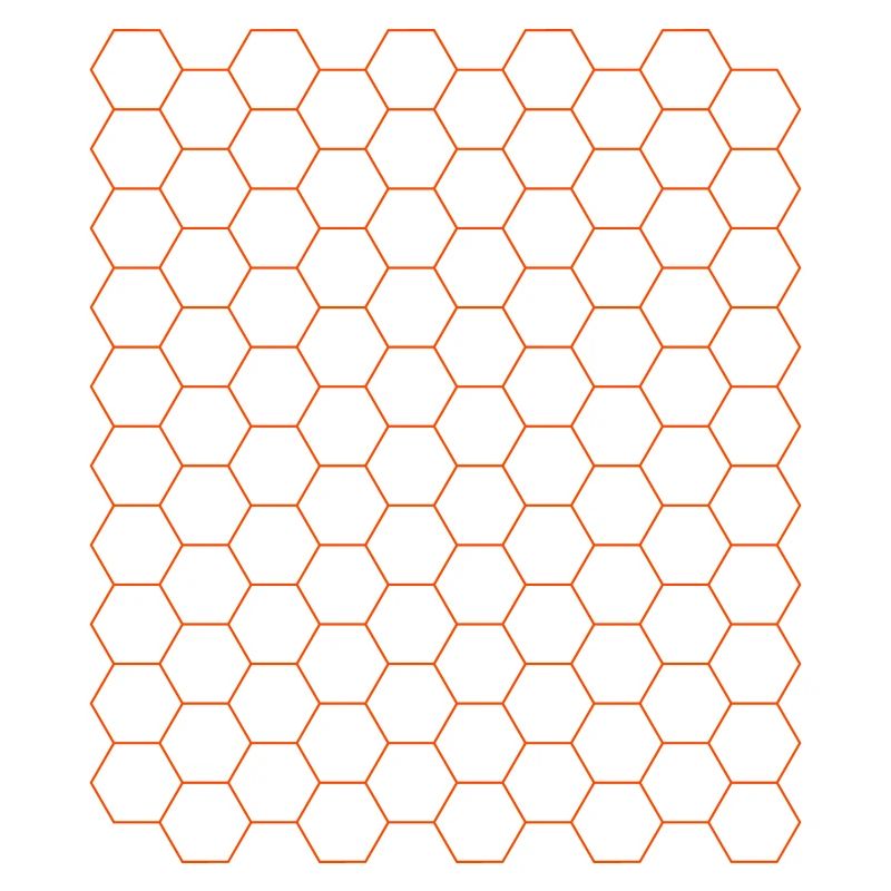 Futuristic Hexagon Pattern Design
