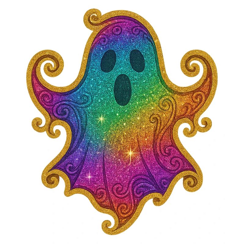 Regenbogen Geist Glitter