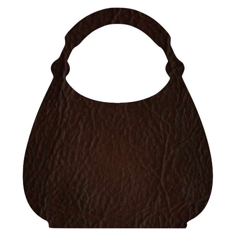 Braune Ledertaschentextur