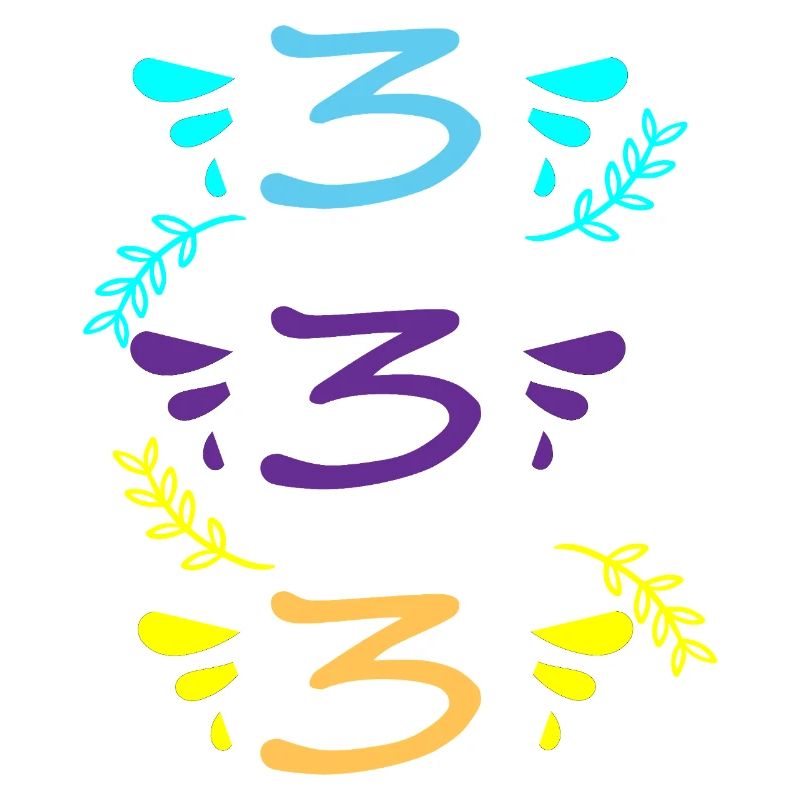 three or Three hundred and thirty-three