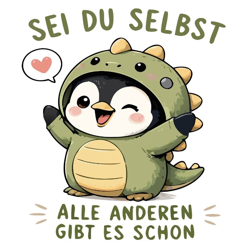 Sei du selbst - Pinguin