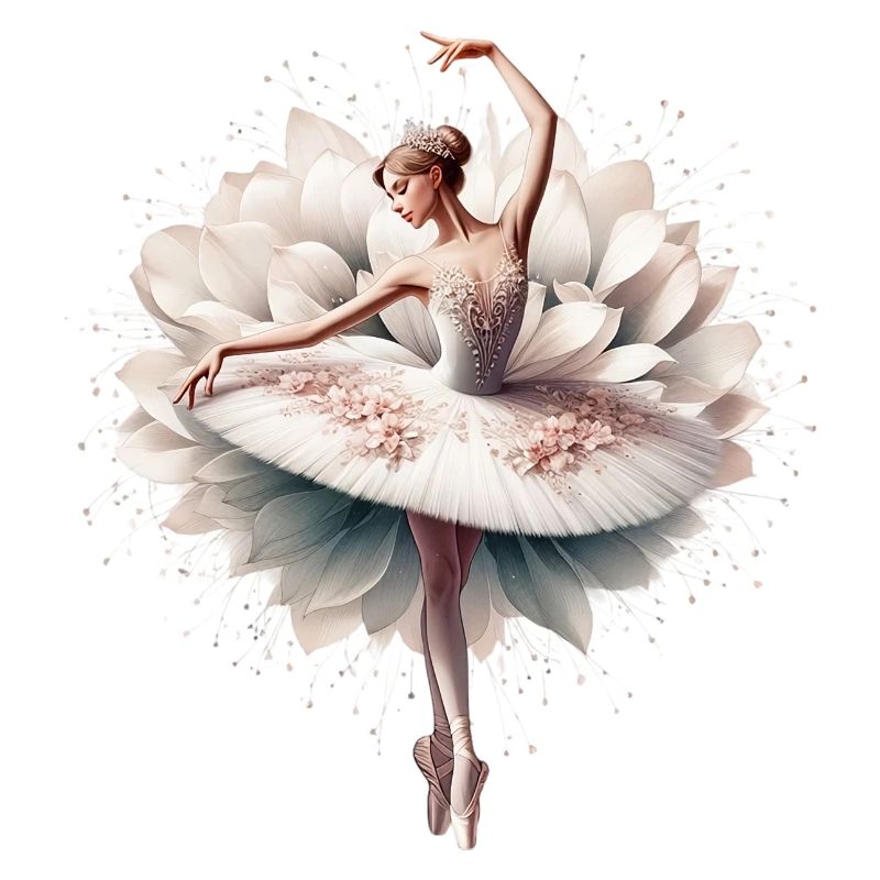 Danseuse de ballet avec tutu