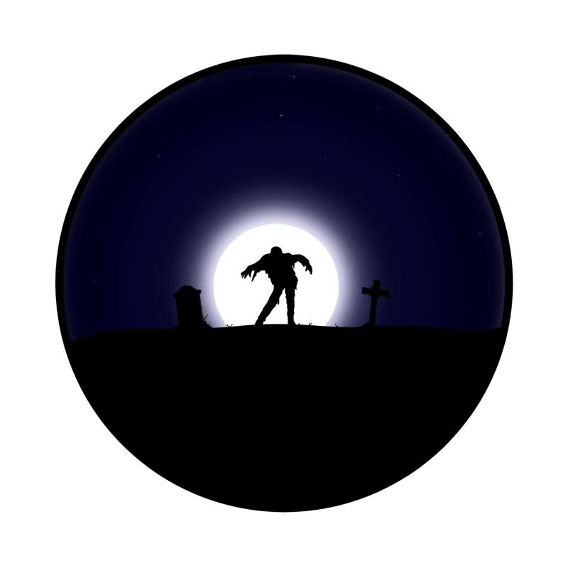 Observation de zombies à minuit