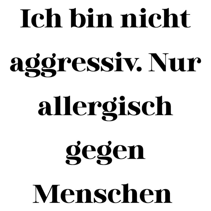 Sarkasmus nicht aggressiv 