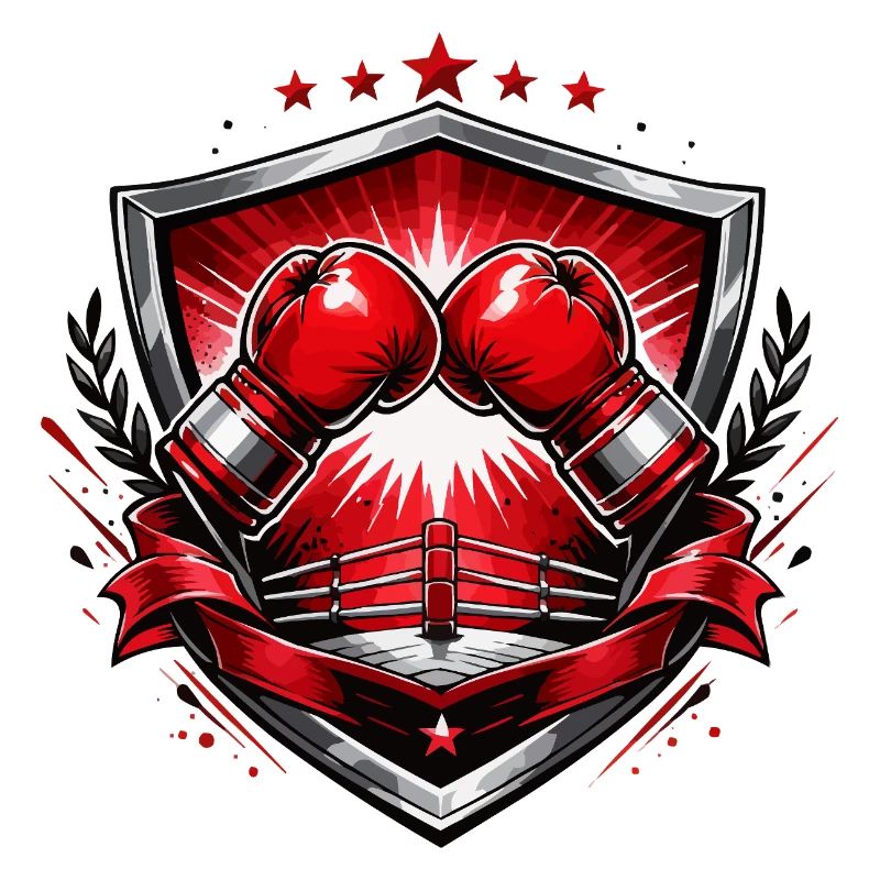 Écusson des gants de boxe