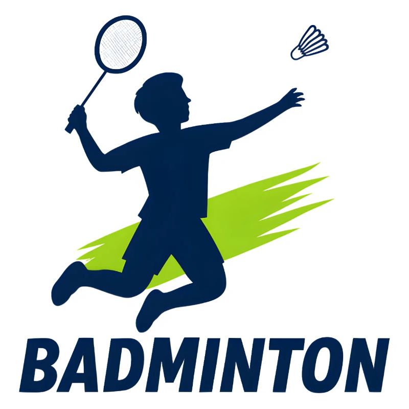 Badminton Kids Tshirt design