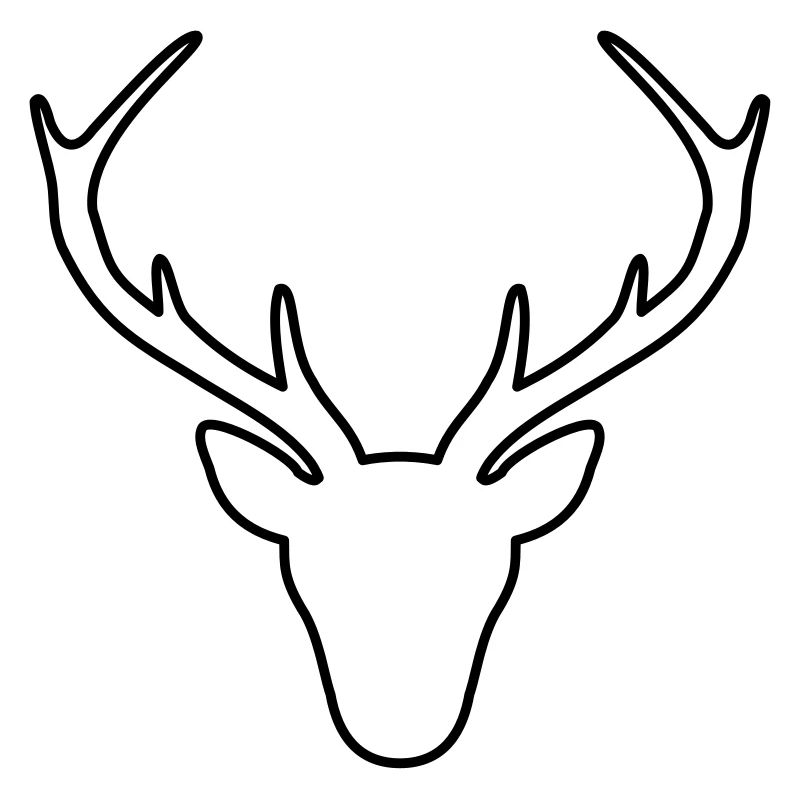 Hirsch Geweih Jäger Jagd Wild Geschenk