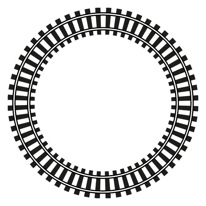 Model Railway Frame Rail Network