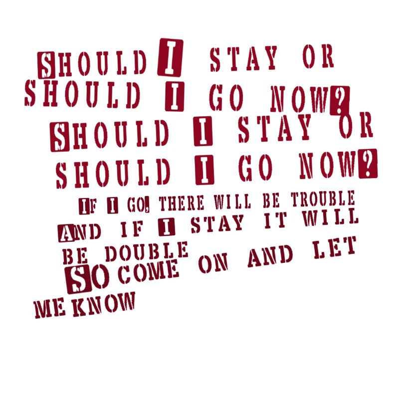 clash - devrais-je rester