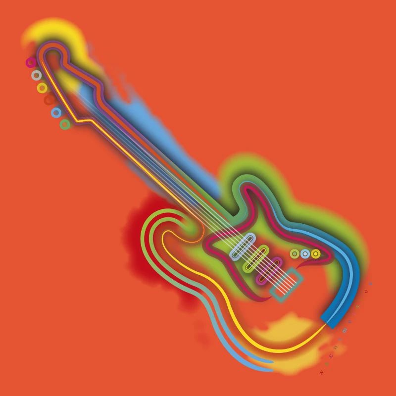 Pop Art Guitar