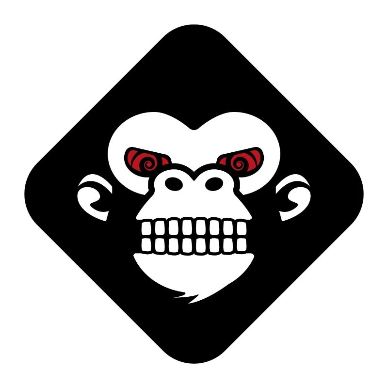 Gorilla teeth logo
