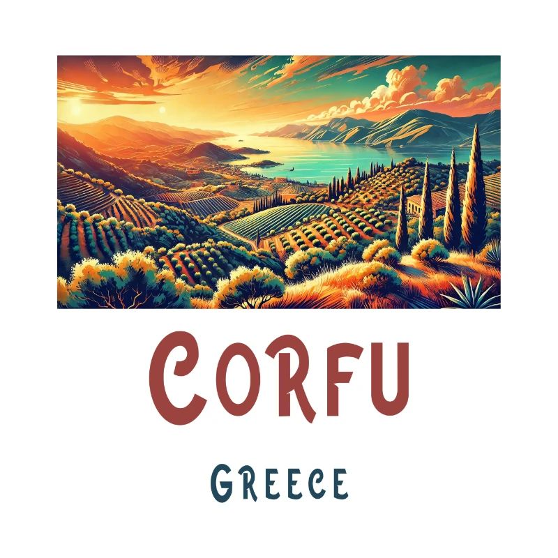 Corfu Greece landscape design