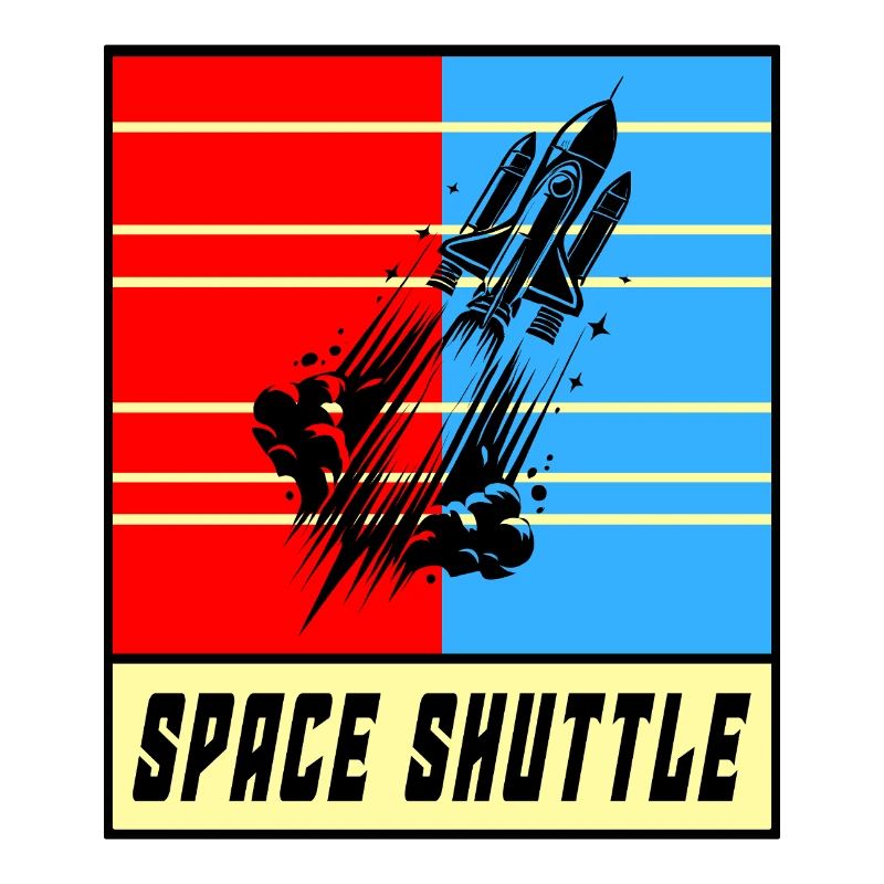 Raumschiff Vintage Design