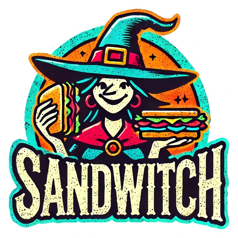 Sandwitch Sorcière Sandwich Halloween