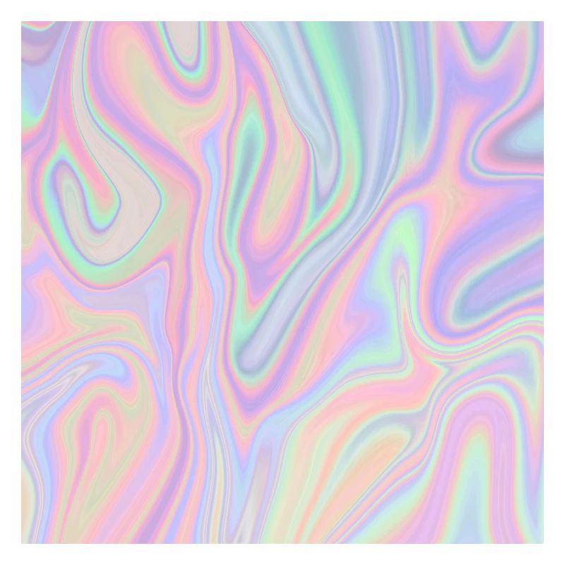 Iridescent Abstract Liquid Pastel Pattern