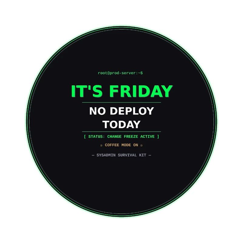 Es ist Freitag – Kein Deploy Heute