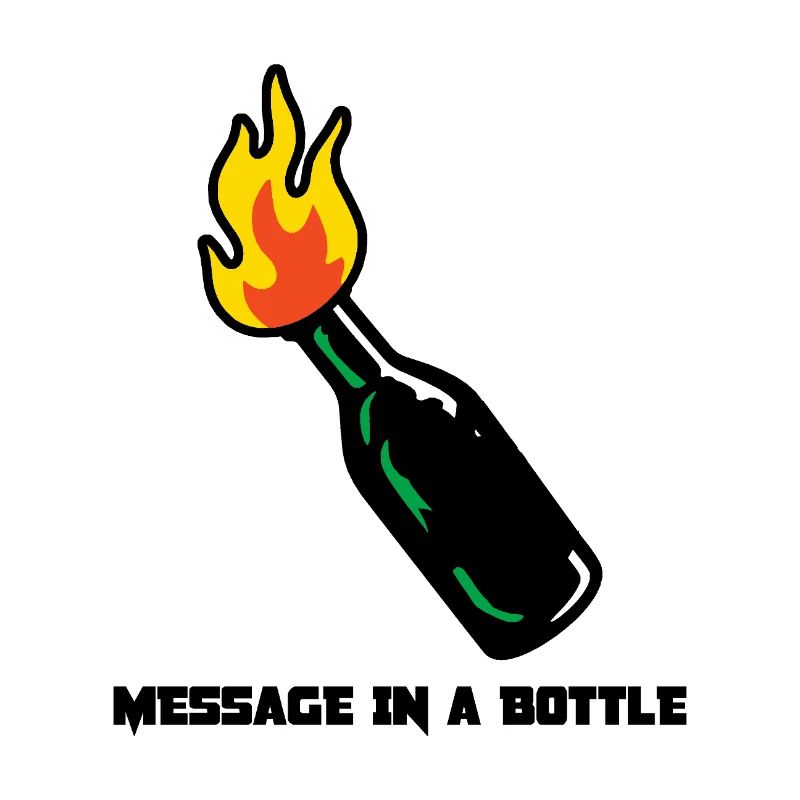 Message in a Bottle - rebellious mood and rock