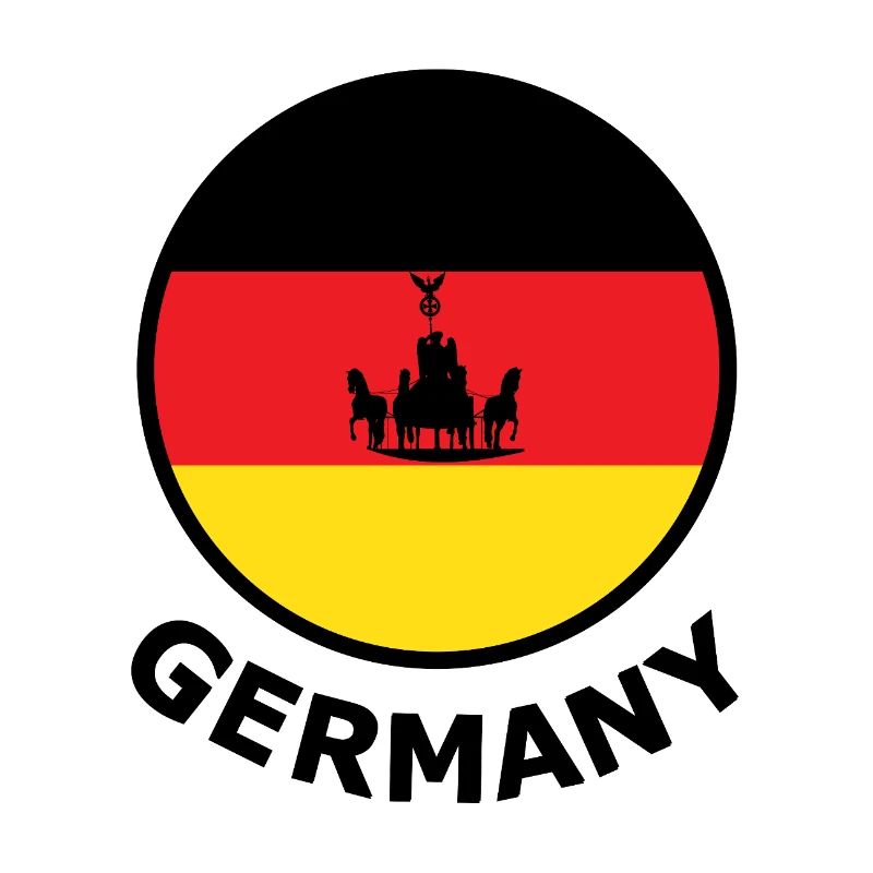Imperial Germany Wagon Flag Semicircle