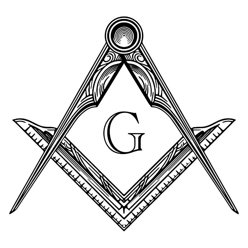 Masonic Symbol Angle & Compass Freemasonry
