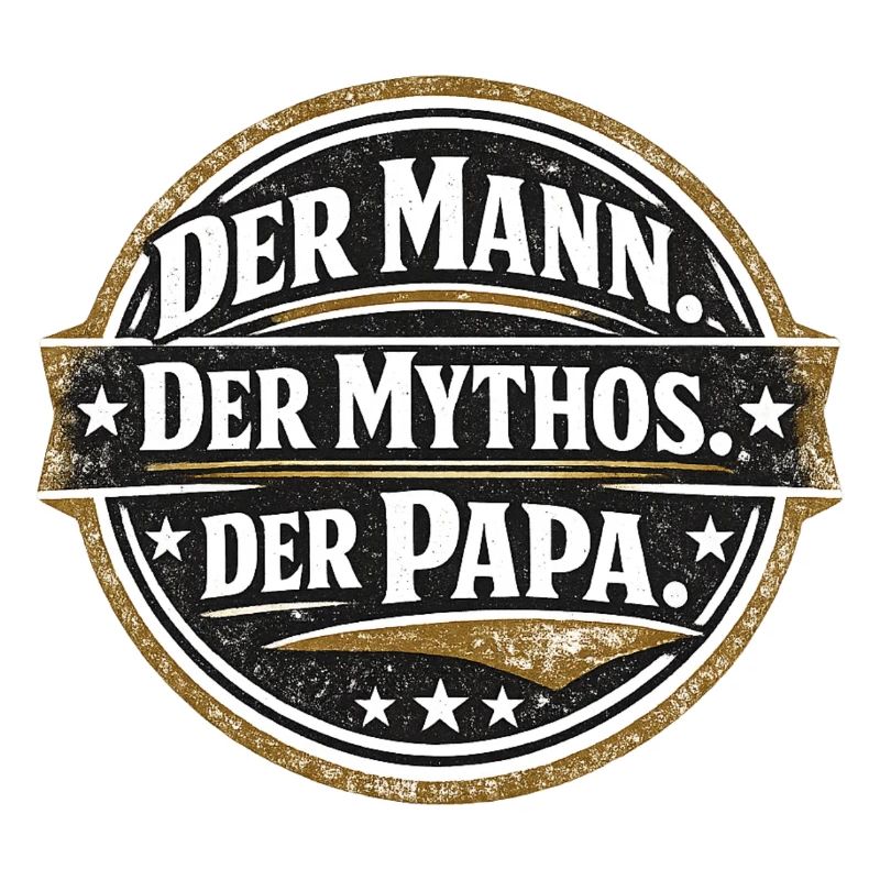 Der Mann Der Mythos Der Papa Geschenk