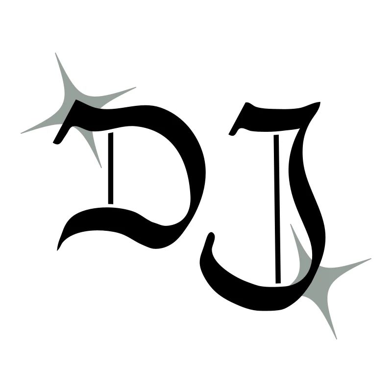 DJ monogram