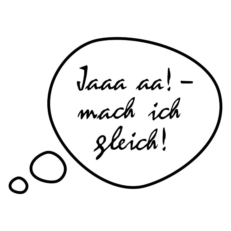 Ja, mach ich gleich