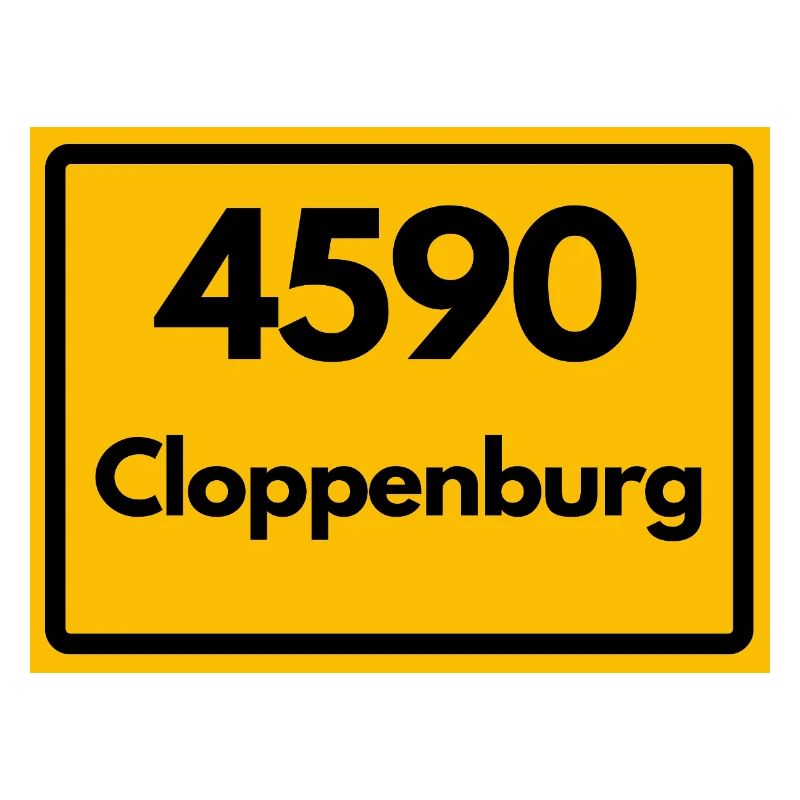 ANCIEN CODE POSTAL RETRO 4590 CLOPPENBURG