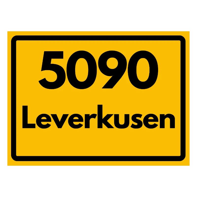 ANCIEN CODE POSTAL RETRO 5090 LEVERKUSEN