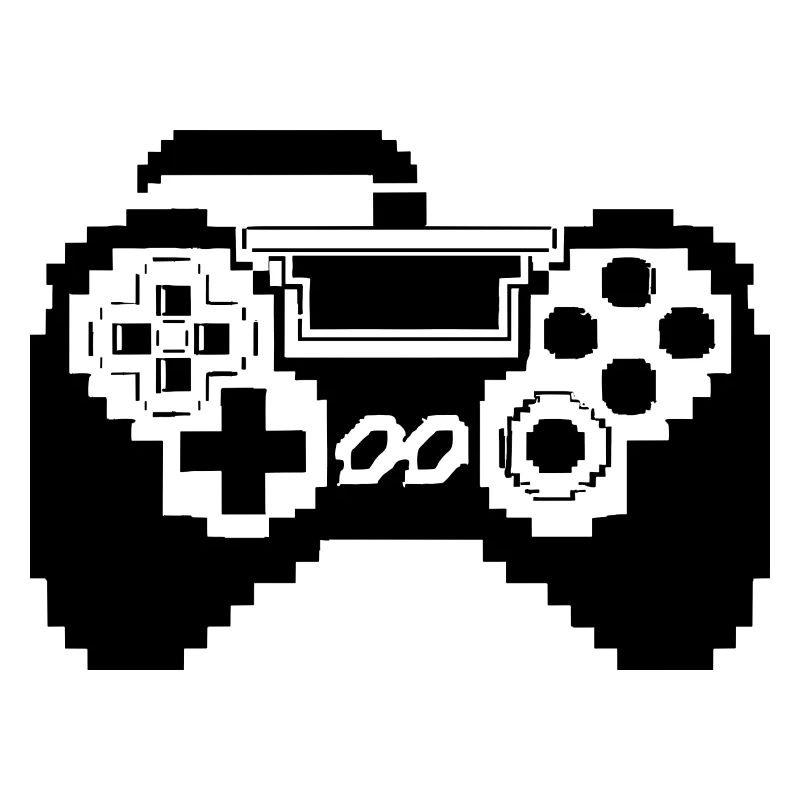 Graphismes pixel de la manette de jeu