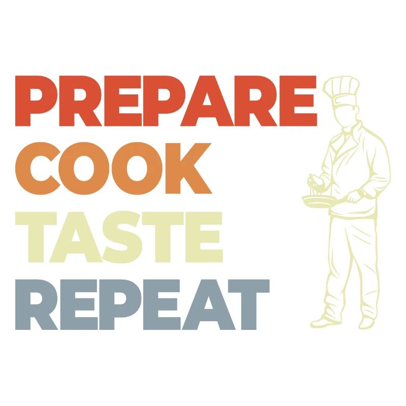 Préparer Cuire Goûter Répéter
