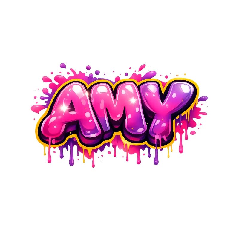 AMY GRAFFITI NAME FOR PERFECT GIFT PRINTABLE