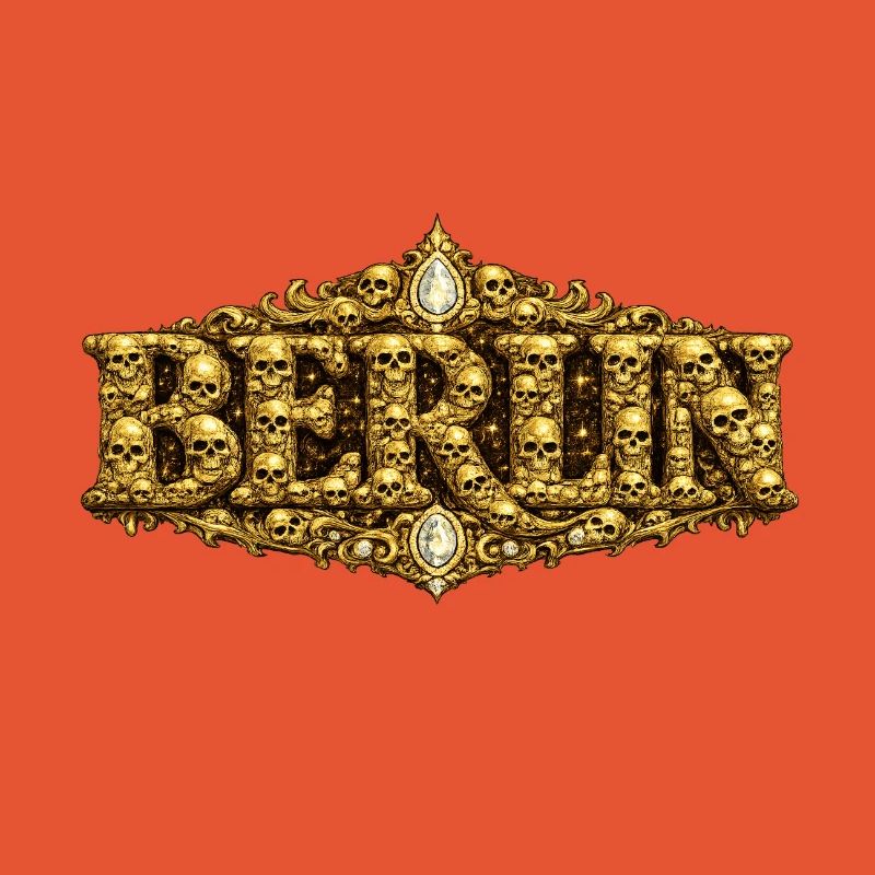 Baroque BERLIN with skull