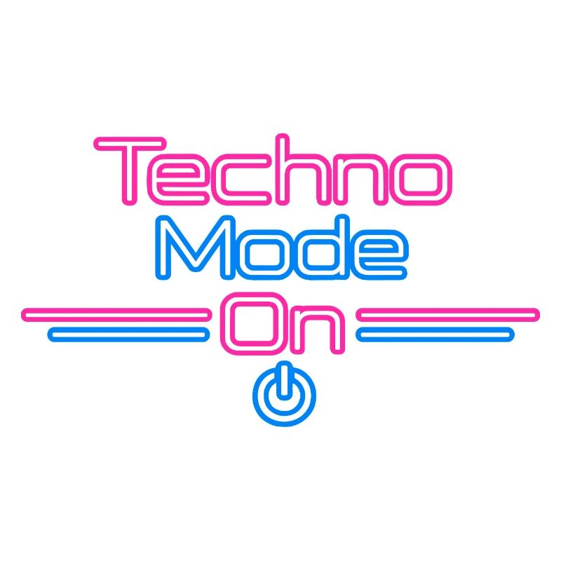 Techno Mode Neon On