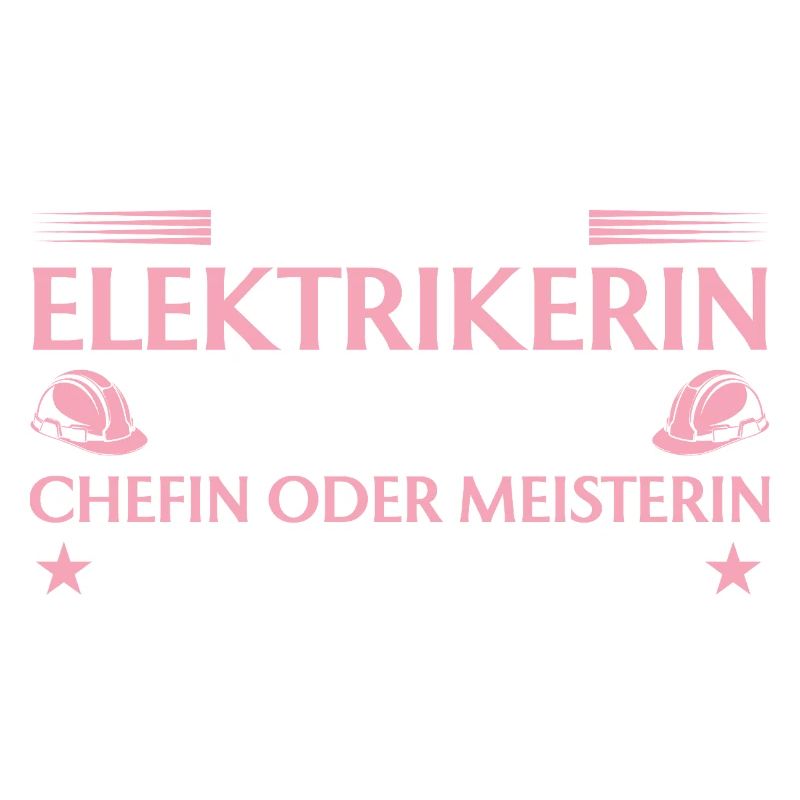 Elekterikerin Chefin oder Meisterin - Handwerkerin