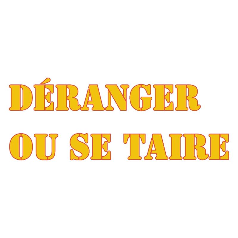 STÖREN ODER SCHWEIGEN.