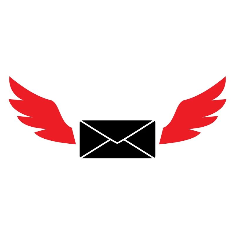 Express Mail Envelope Winged Post