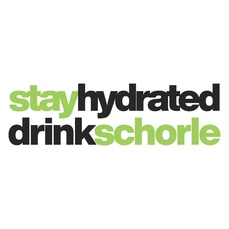 Stay hydrated - drink spritzer