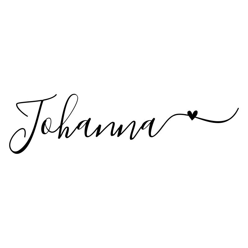 Johanna Surname First Name Decorative