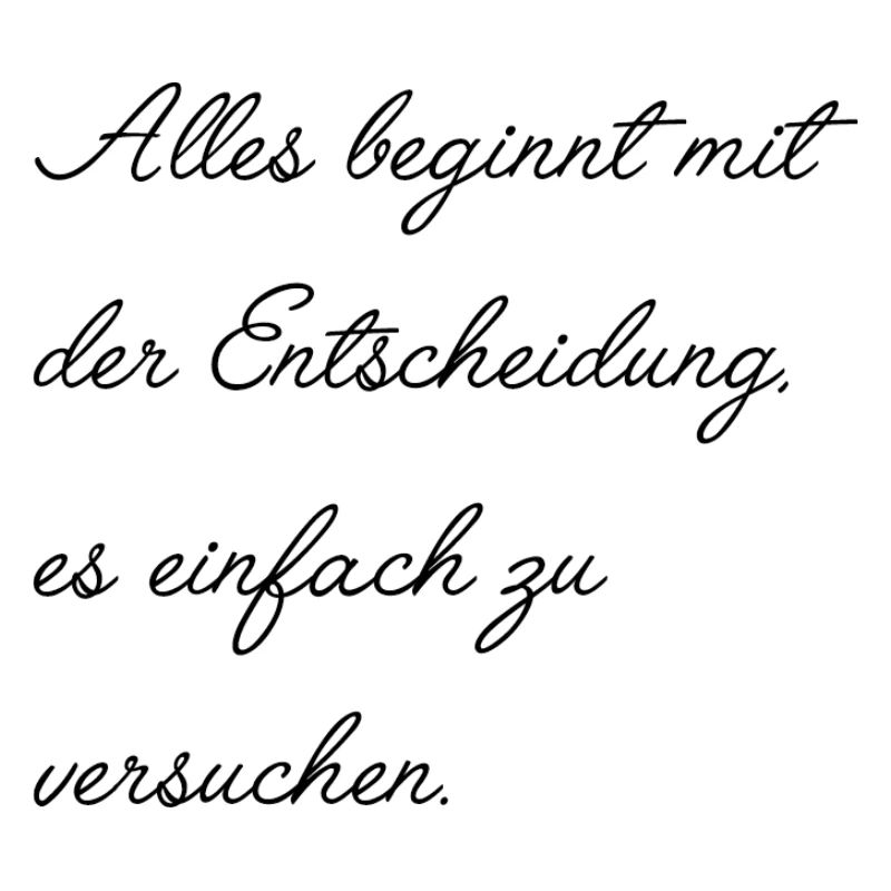 Motivierender Spruch 