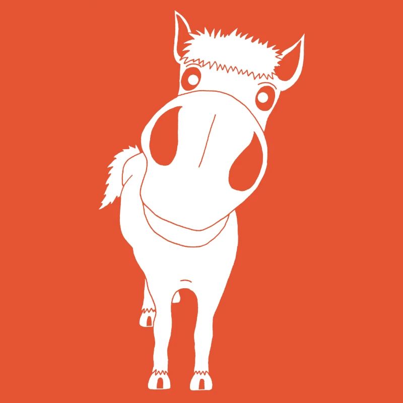 Gros plan sur un cheval blanc