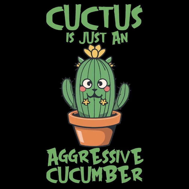 UN CUCTUS N’EST QU’UN CONCOMBRE AGRESSIF