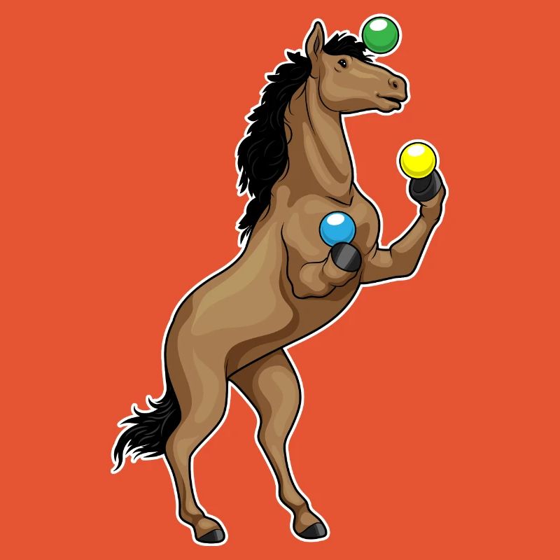 Jongleur de cheval