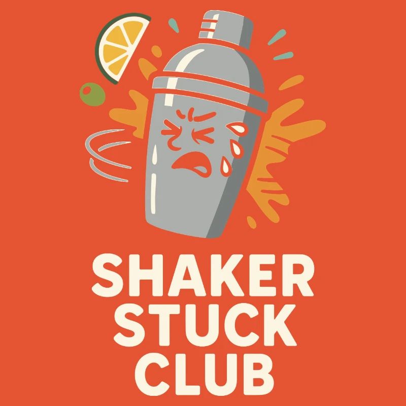 Shaker Stuck Beginner Mixologist