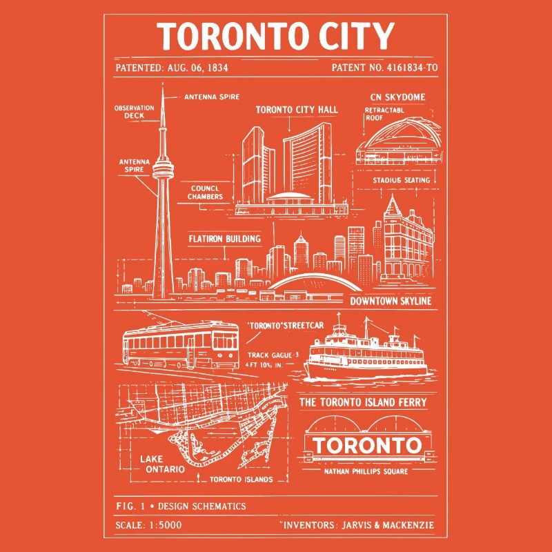 Plan directeur de la ligne de cite de Toronto