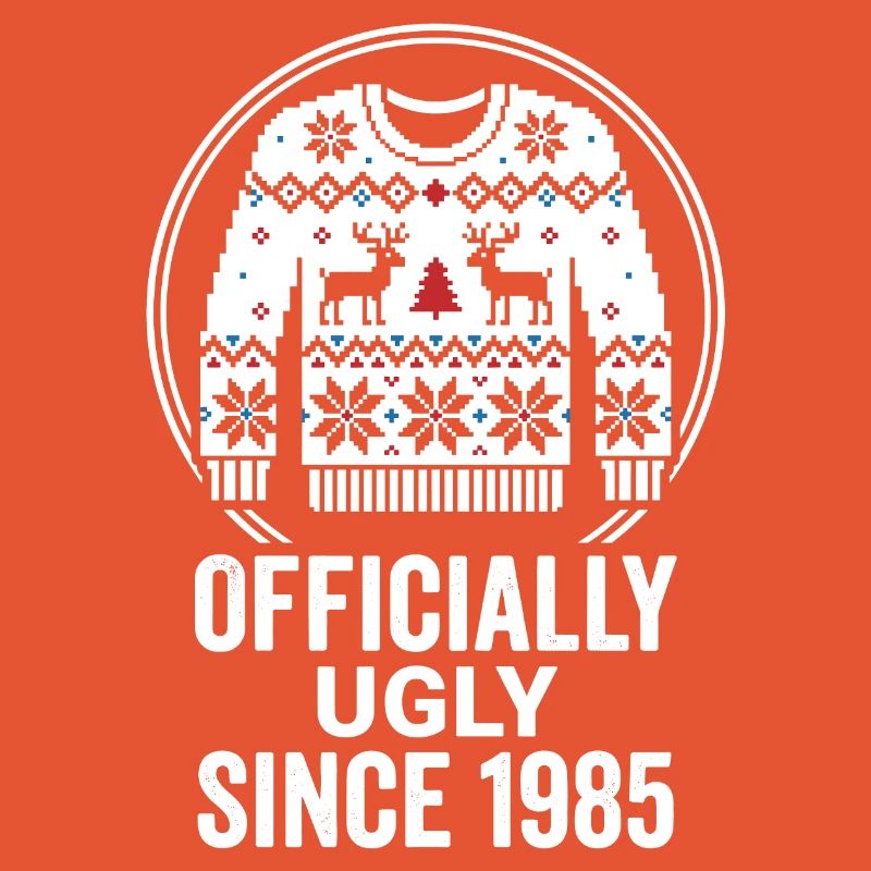 Offiziell Ugly 1985 Weihnachtspullover