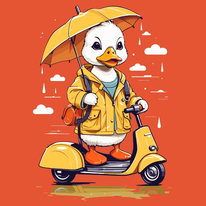 Duck with Roller
