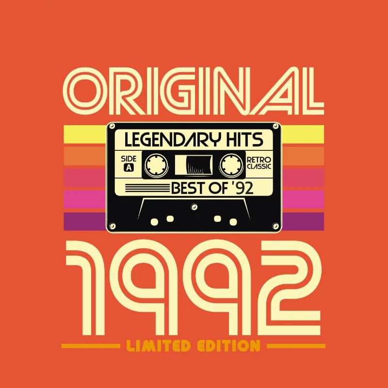 Original 1992 Cassette Retro